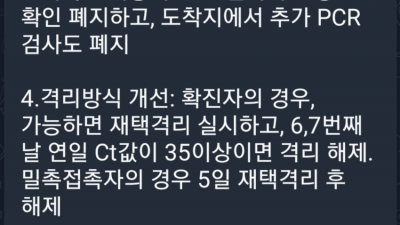 중국정부, 10가지 방역완화 조치 발표