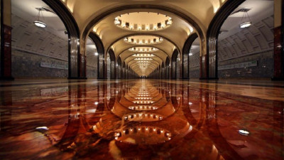 세계에서 제일 아름답다는 러시아 지하철