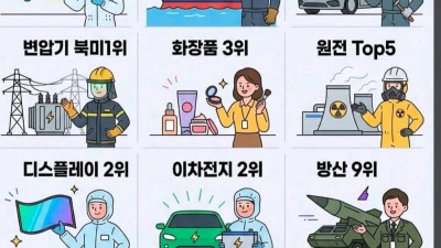 우리나라 국가 경쟁력 빵빵